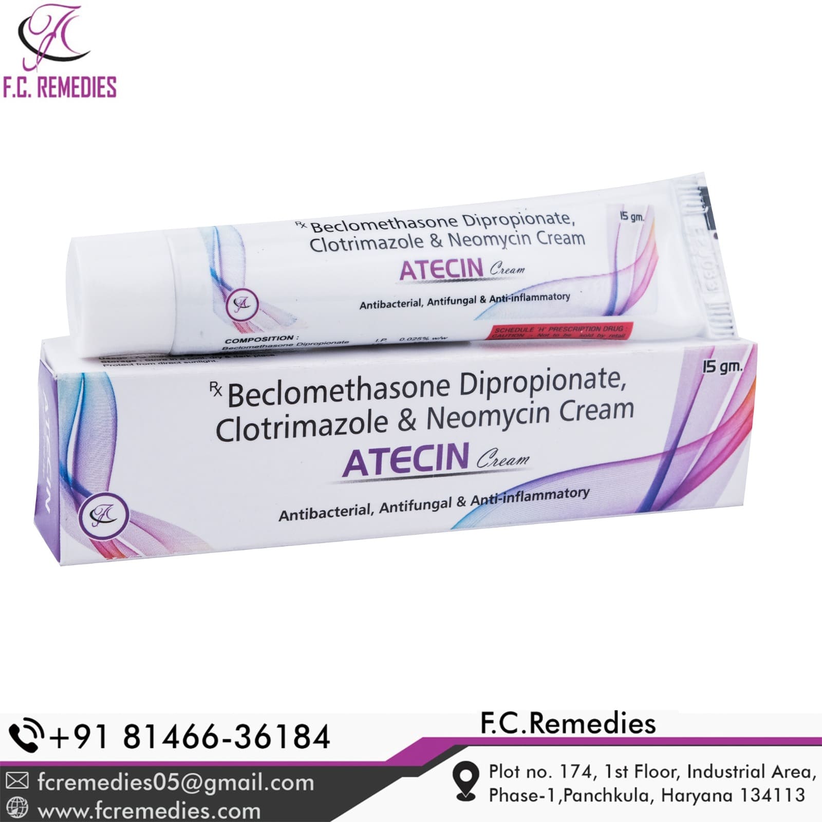 Beclomethasone Dipropionate, Clotrimazole, and Neomycin cream