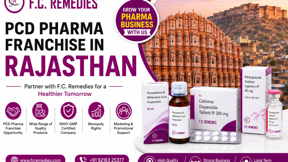 PCD Pharma Franchise in Rajasthan