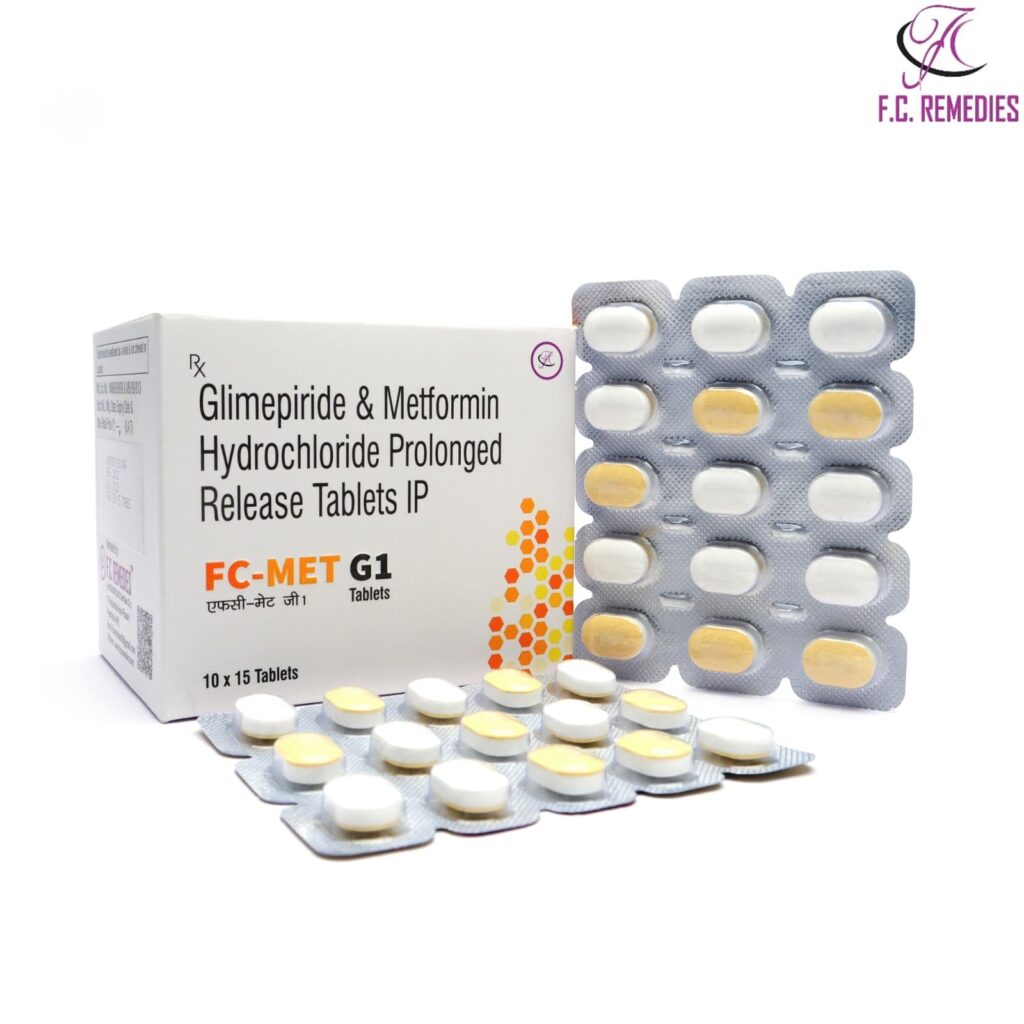 Glimepiride and Metformin Hydrochloride Tablets Manufacturer | Supplier ...