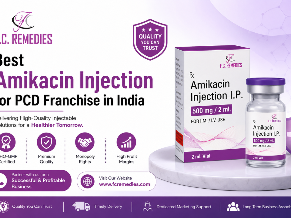 Best Amikacin Injection for PCD Franchise in India