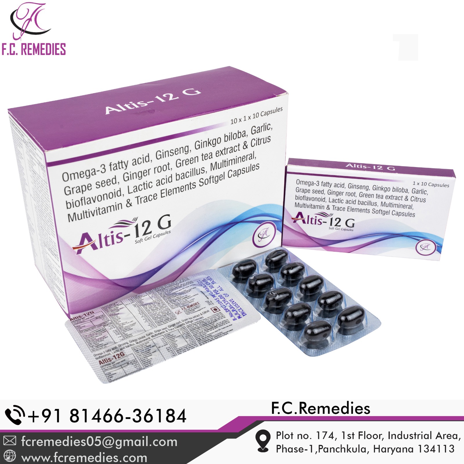 Multimineral and Multivitamin Softgel Capsules