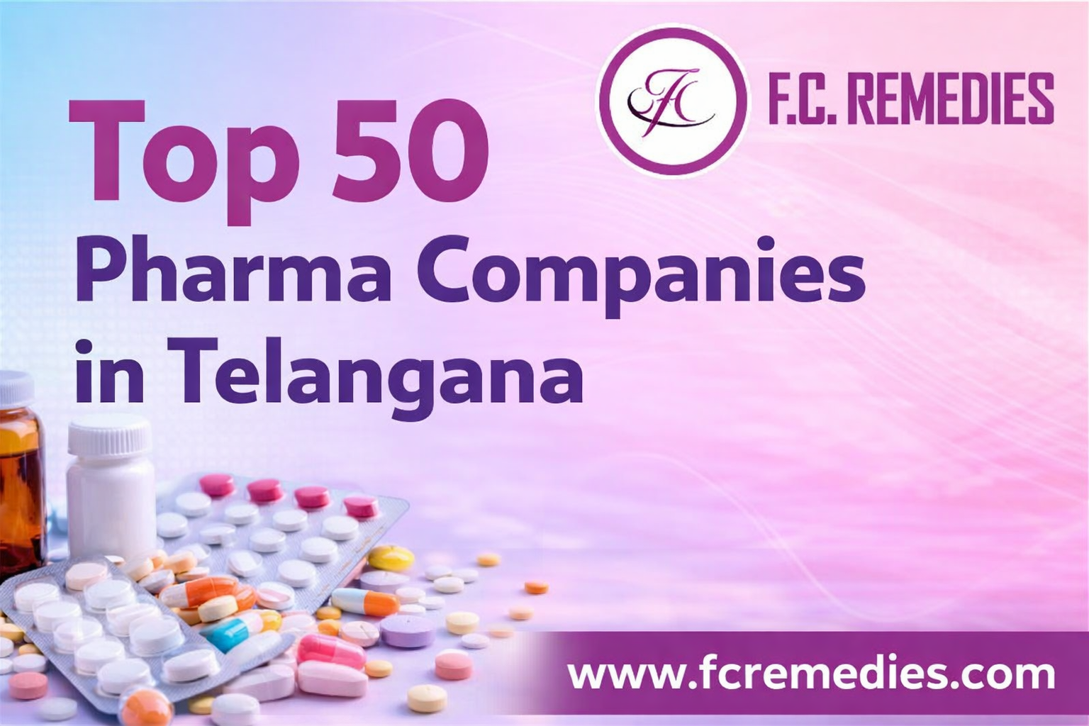 Top 50 Pharma Companies in Telangana