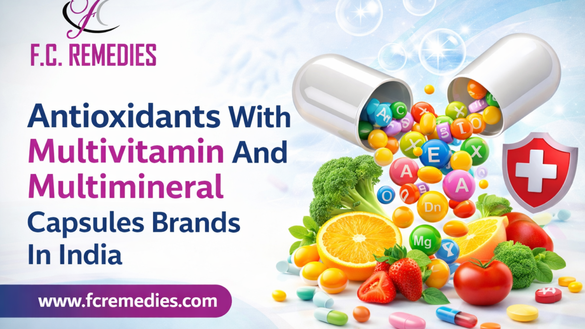 Antioxidants With Multivitamin And Multimineral Capsules Brands In India