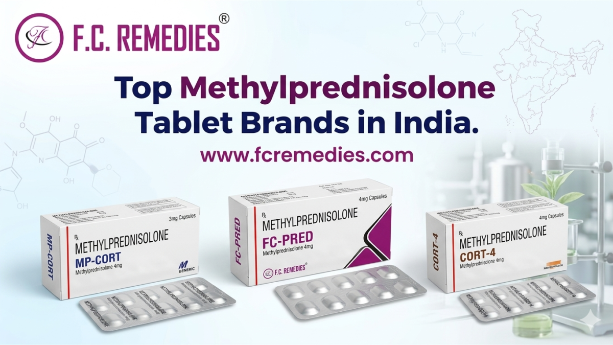 Top Methylprednisolone Tablet Brands in India