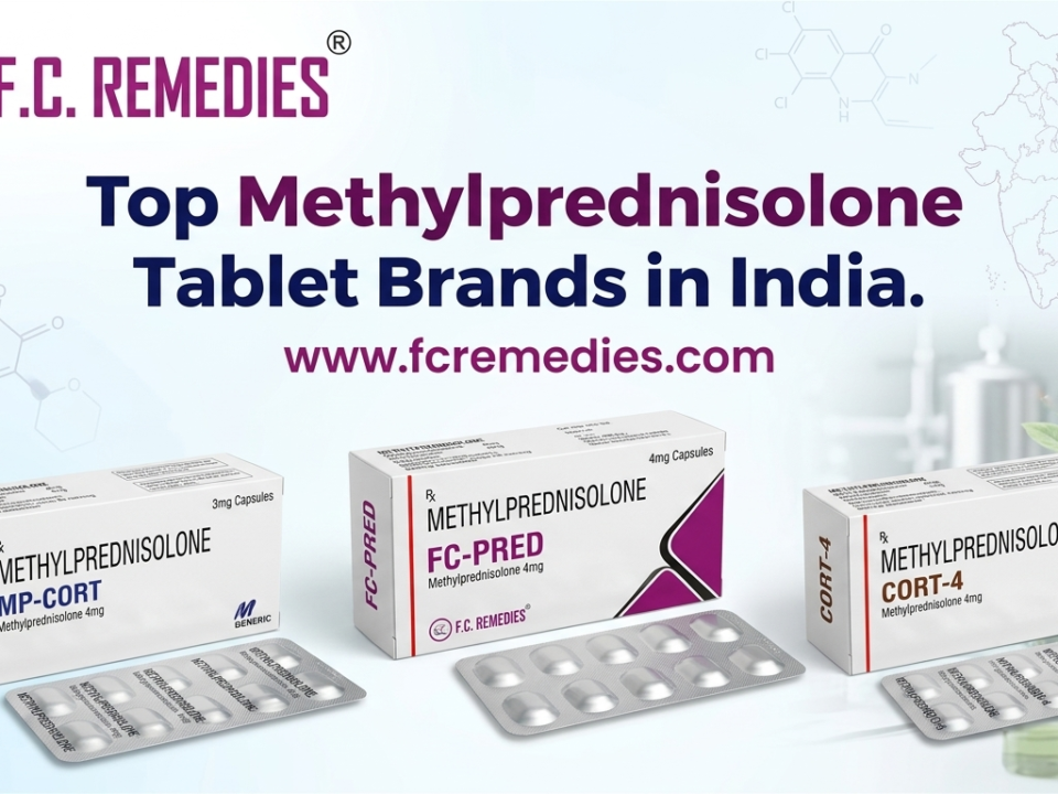 Top Methylprednisolone Tablet Brands in India