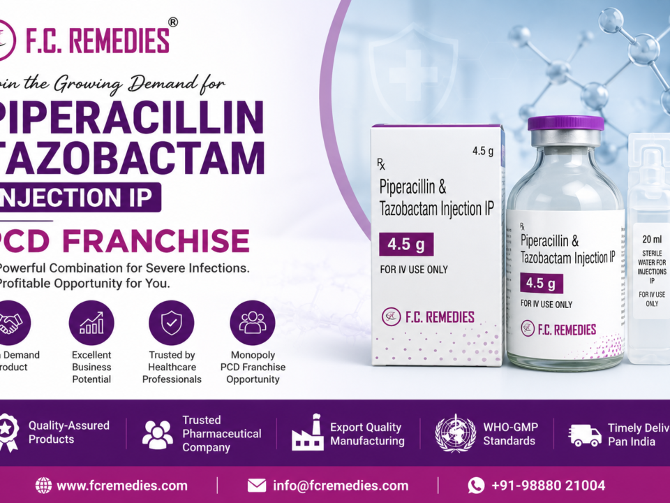 Piperacillin Tazobactam Injection IP PCD Franchise