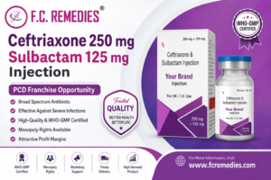 Ceftriaxone 250 mg Sulbactam 125 mg Injection PCD Franchise